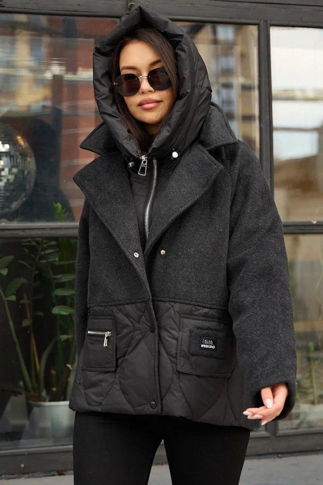 Женский пуховик Pang Million драповый