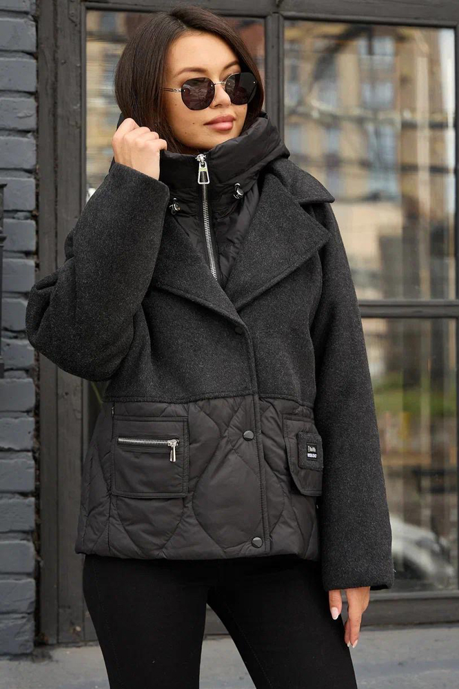 Женский пуховик Pang Million драповый