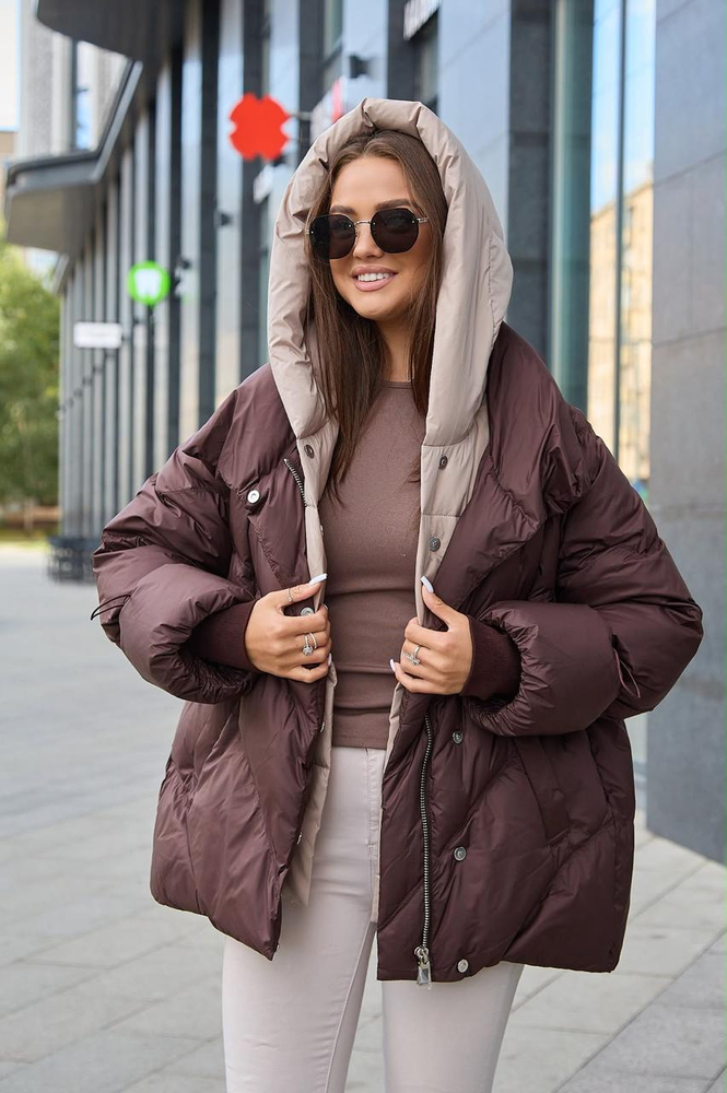 Модный пуховик для холодной зимы