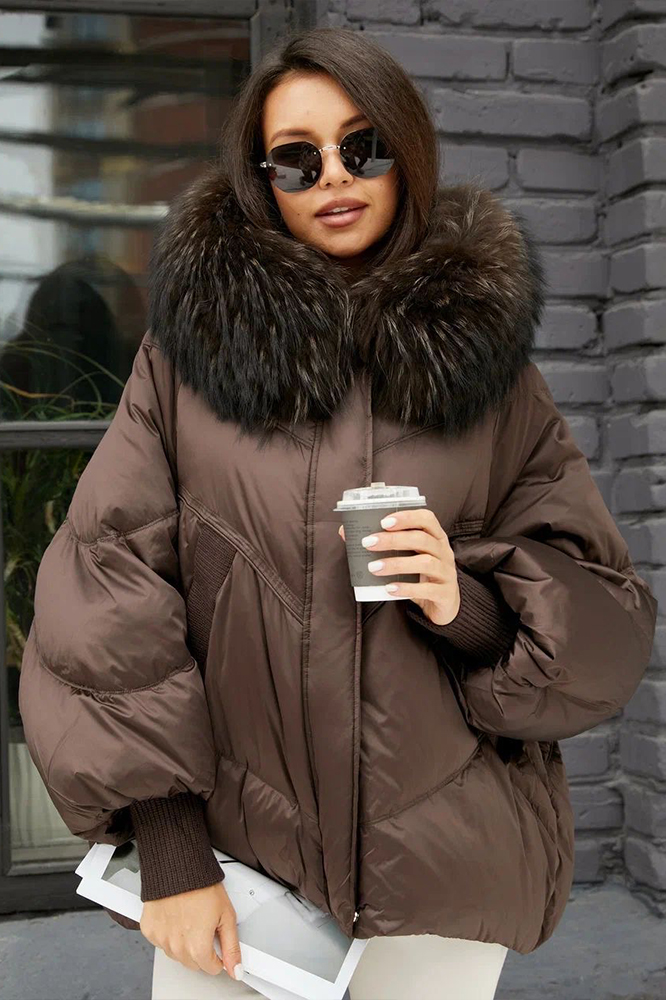 Короткий пуховик зима 2025 Vo tarun