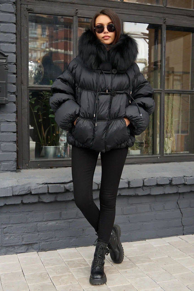 Короткая пуховая куртка для зимы Votarun 