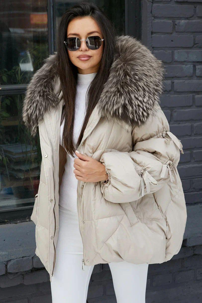 Пуховик Bogerner с завязками на рукавах