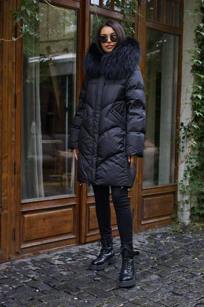 Длинный пуховик Vo tarun 2025-2026