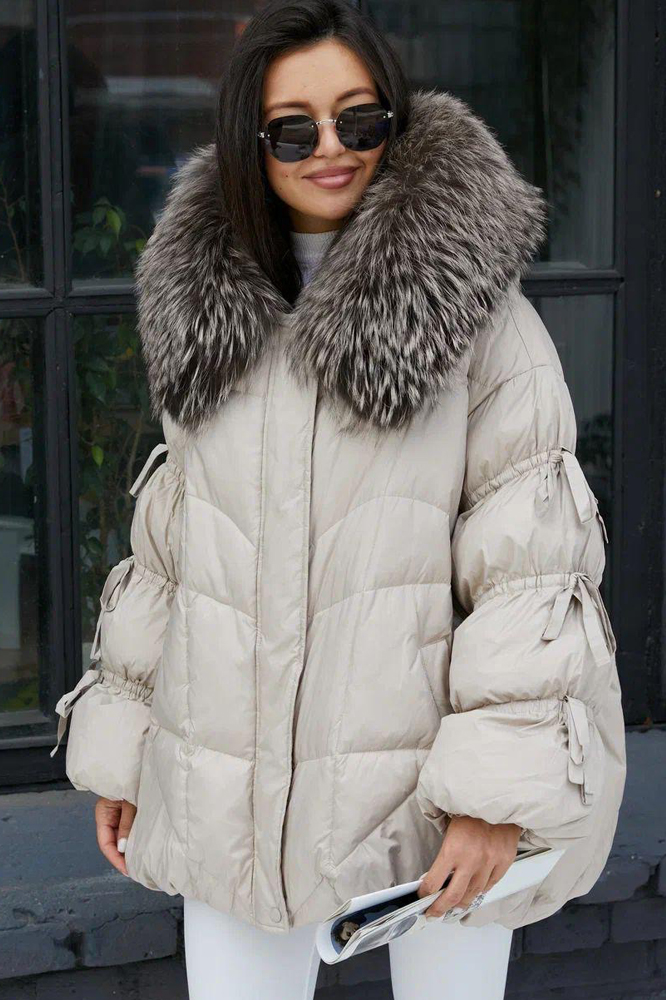 Пуховик Bogerner с завязками на рукавах