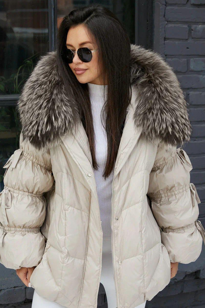 Пуховик Bogerner с завязками на рукавах