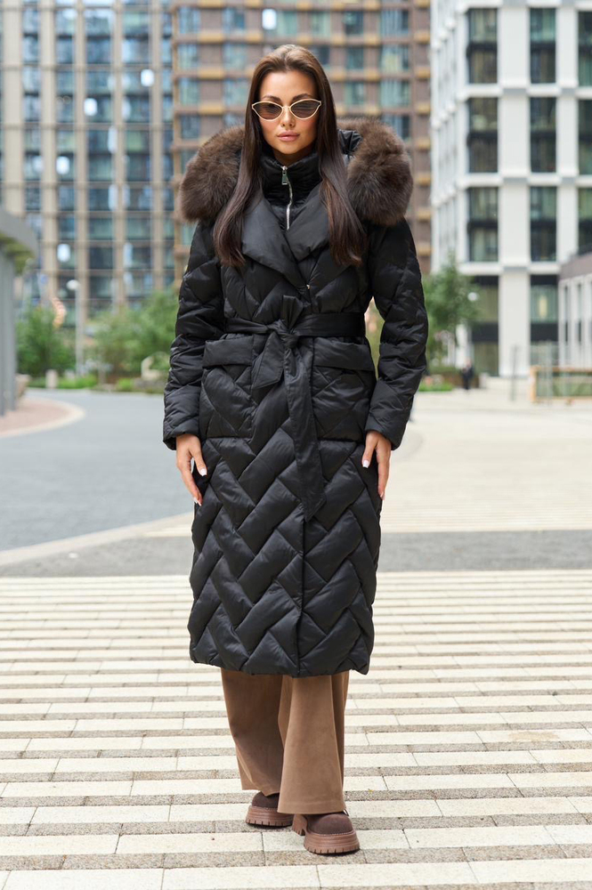 Куртка стеганная приталенная Vivilona