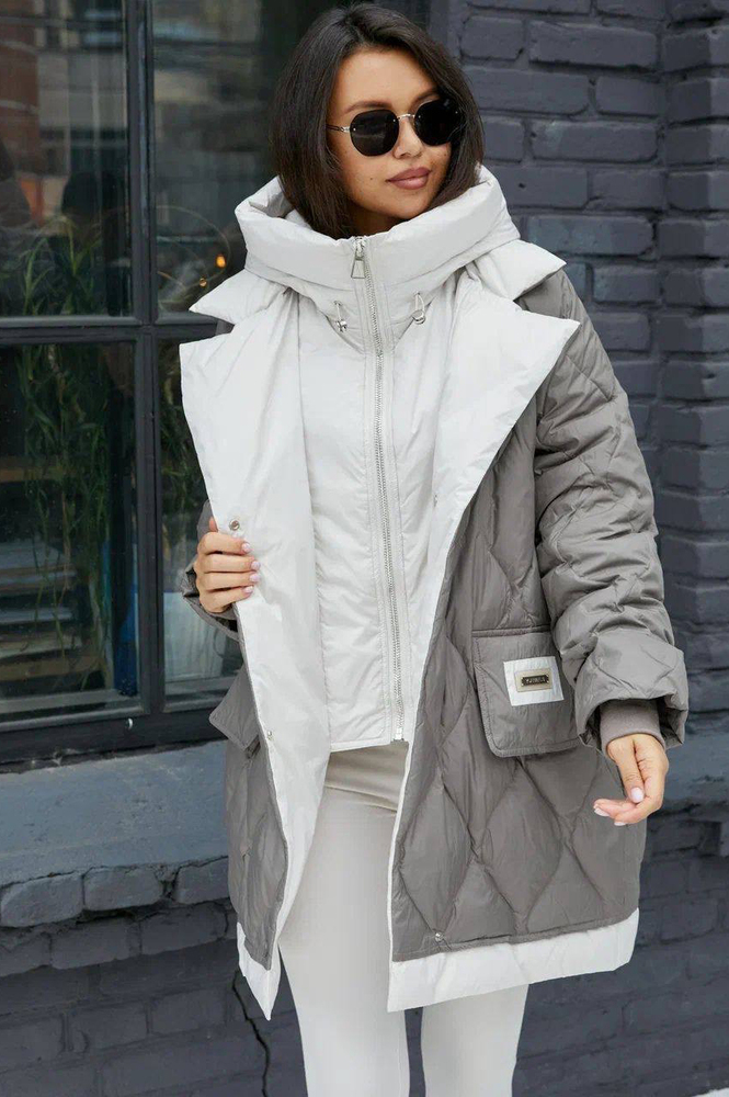 Короткий пуховик женский Bogerner выше колена