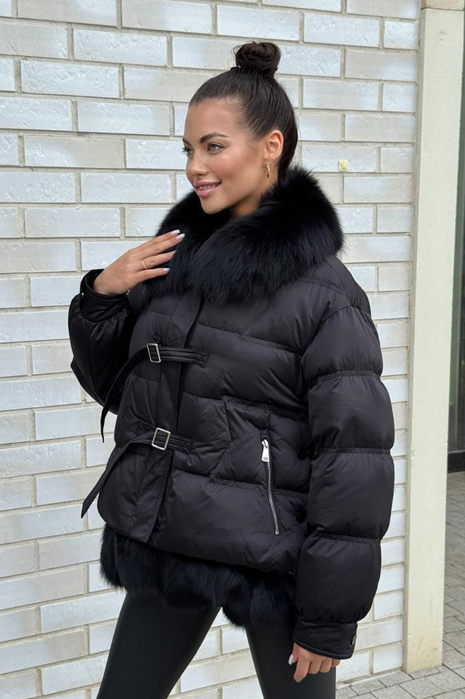 Зимний пуховик Vivilona 2025 без капюшона