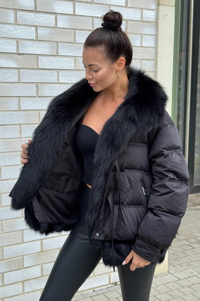 Зимний пуховик Vivilona 2025 без капюшона