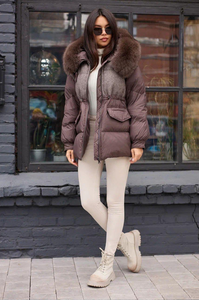 Пуховик Bogerner комбинированный 2025