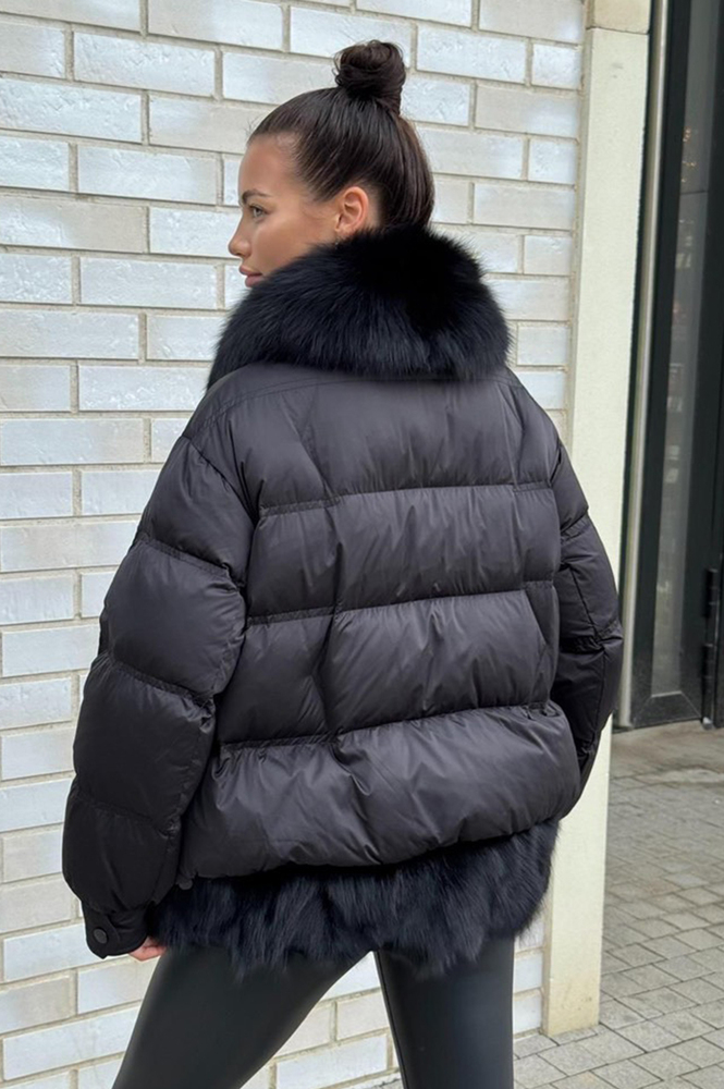 Зимний пуховик Vivilona 2025 без капюшона