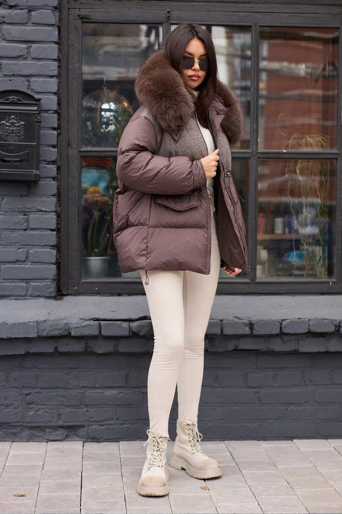 Пуховик Bogerner комбинированный 2025