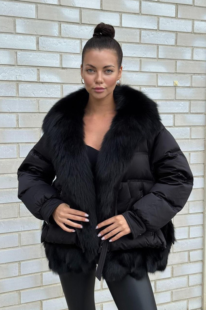 Зимний пуховик Vivilona 2025 без капюшона