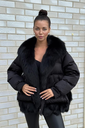 Зимний пуховик Vivilona 2025 без капюшона