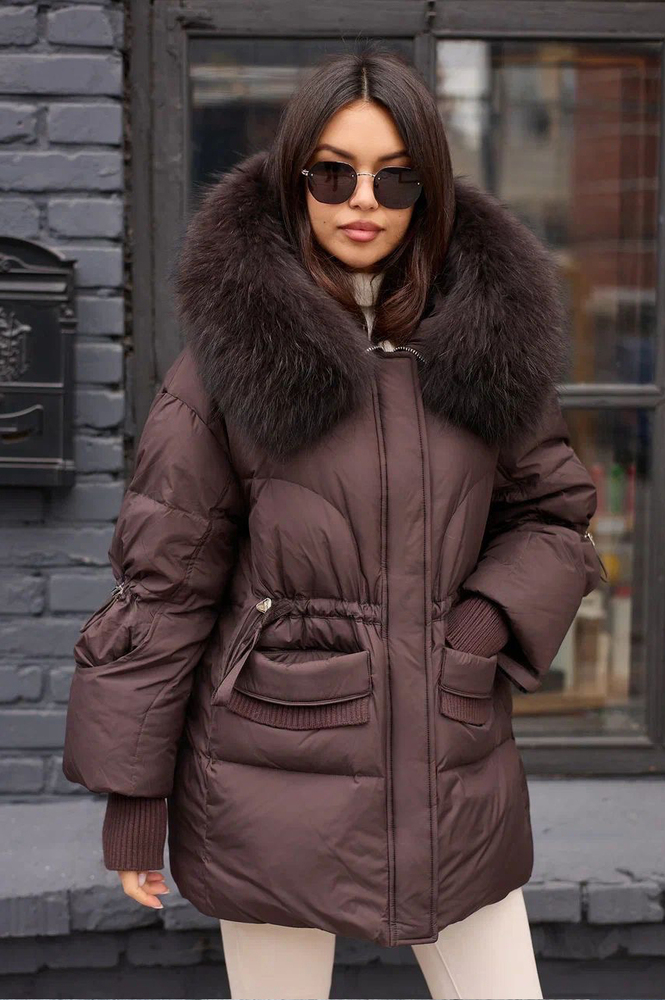 Эксклюзивный женский пуховик Pang Million