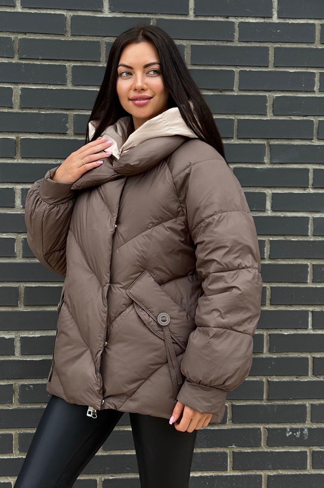 Куртка Pang Million с объемным воротником