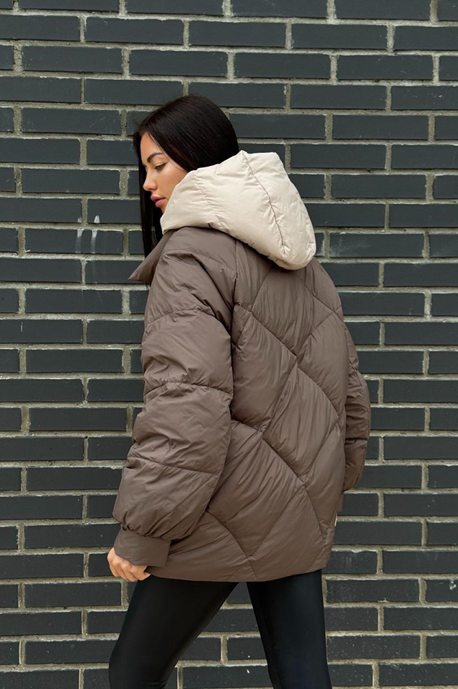 Куртка Pang Million с объемным воротником