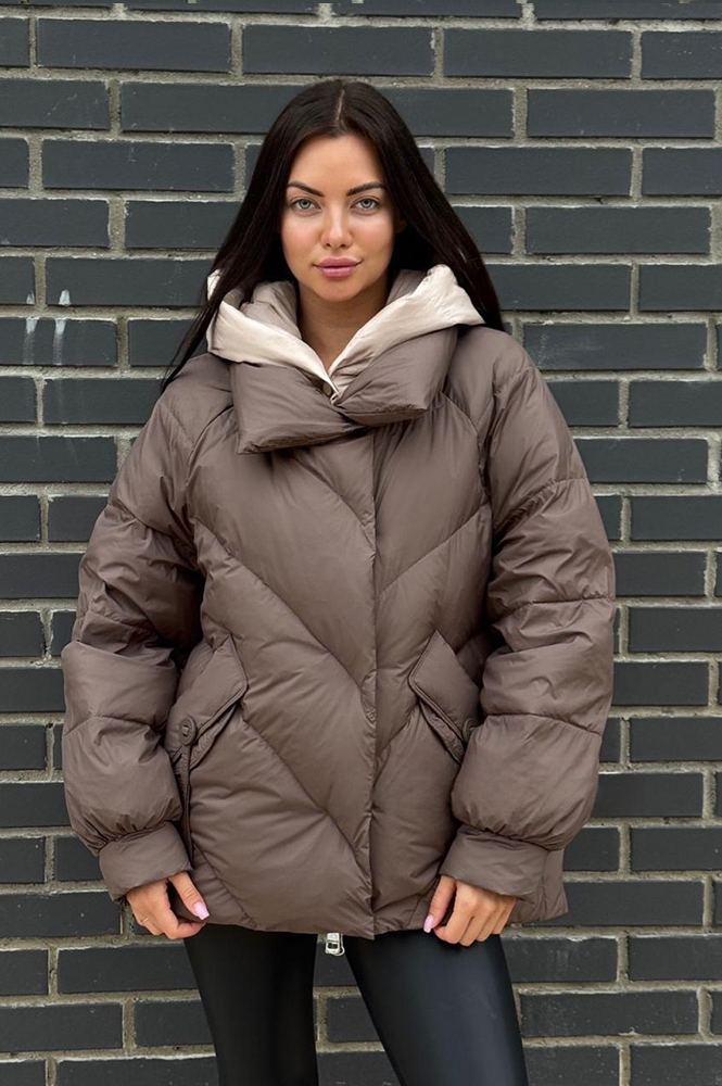 Куртка Pang Million с объемным воротником