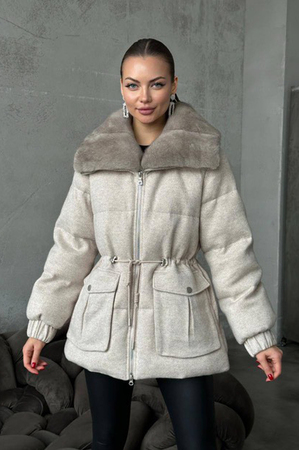 Пуховик короткий Vivilona 2025