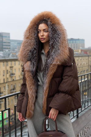 Короткий пуховик 2025 Tannossto