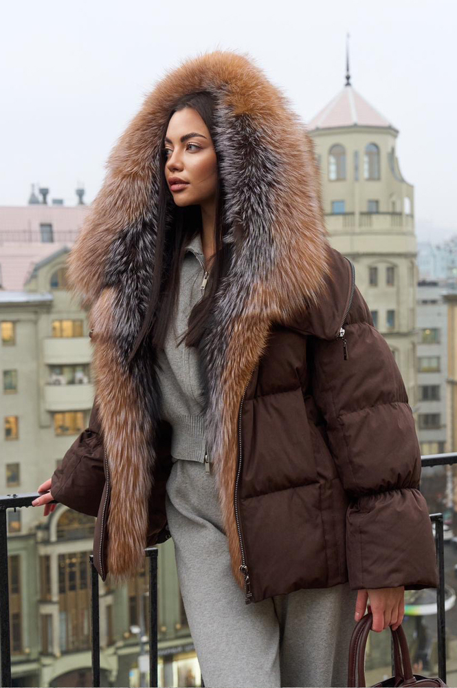 Короткий пуховик 2025 Tannossto