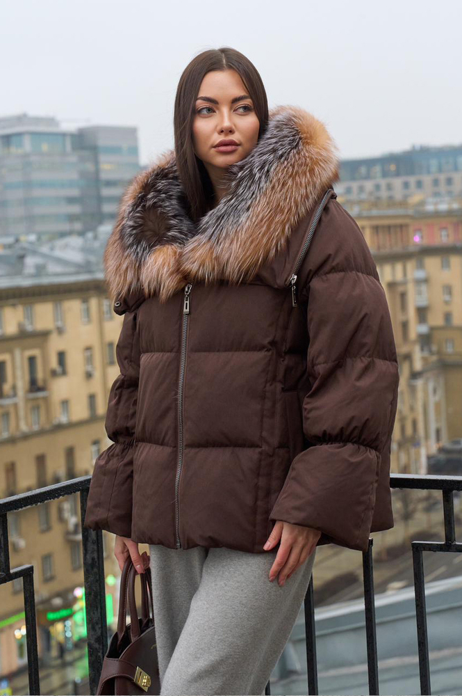 Короткий пуховик 2025 Tannossto