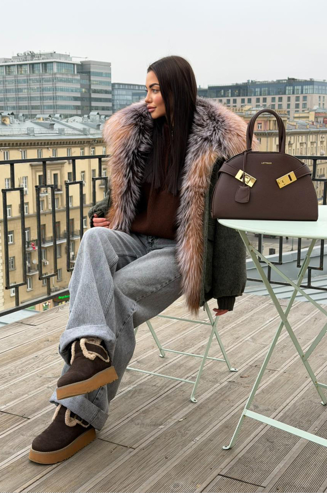 Женский пуховик Tannossto серый