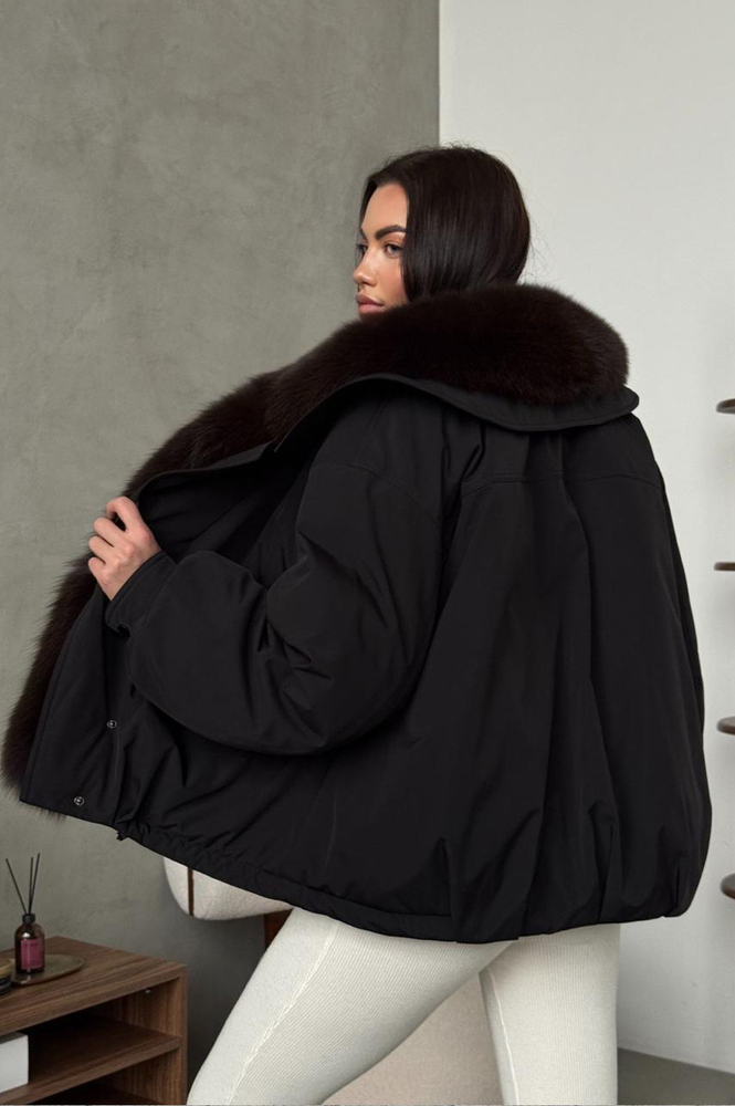 Бомбер Tannossto черный