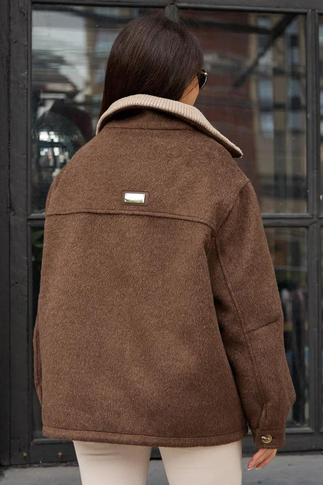 Короткий пуховик драповый Pang Million