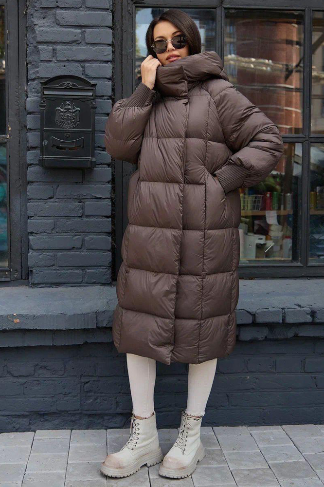 Пуховик Vivilona оверсайз фасон одеяло