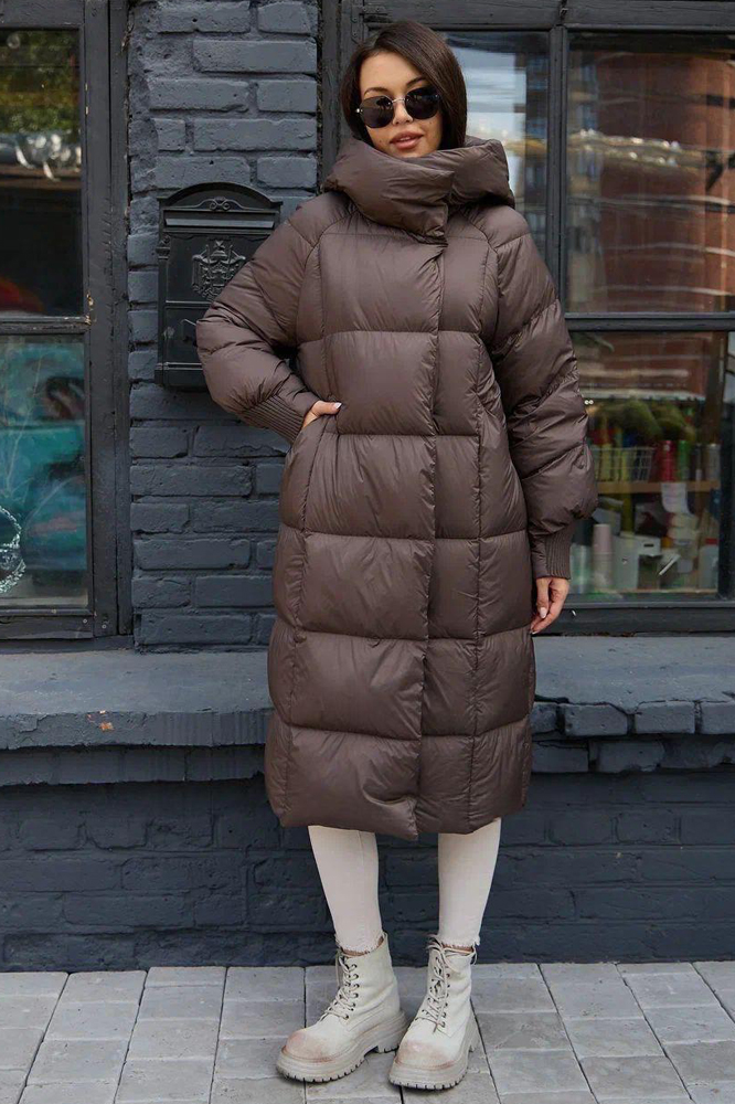 Пуховик Vivilona оверсайз фасон одеяло