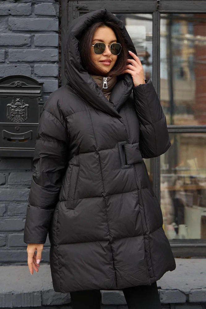 Длинный пуховик женский Bogerner